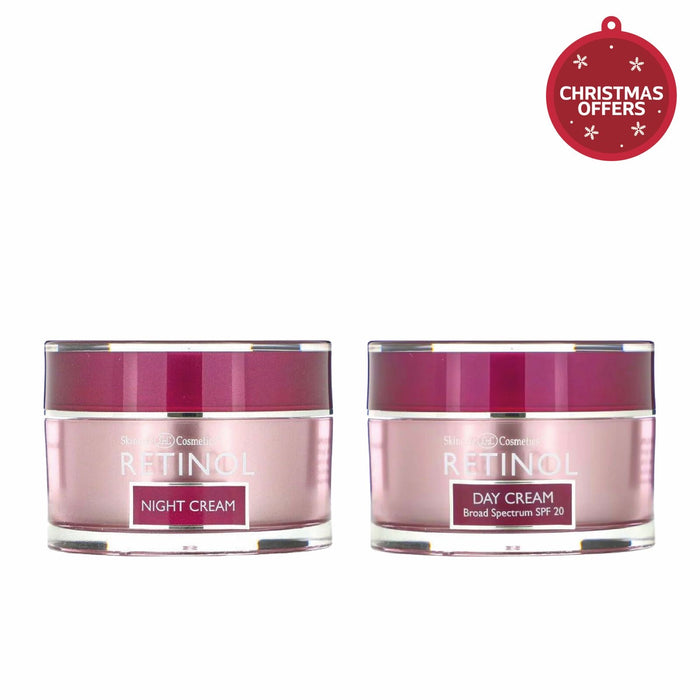 15% OFF RETINOL DAY CREAM SPF20 50G+ RETINOL NIGHT CREAM 50G