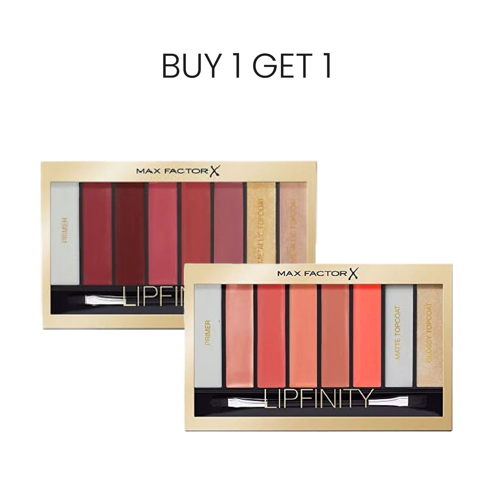 Max Factor Lipfinity Buy 1 Get 1 Free