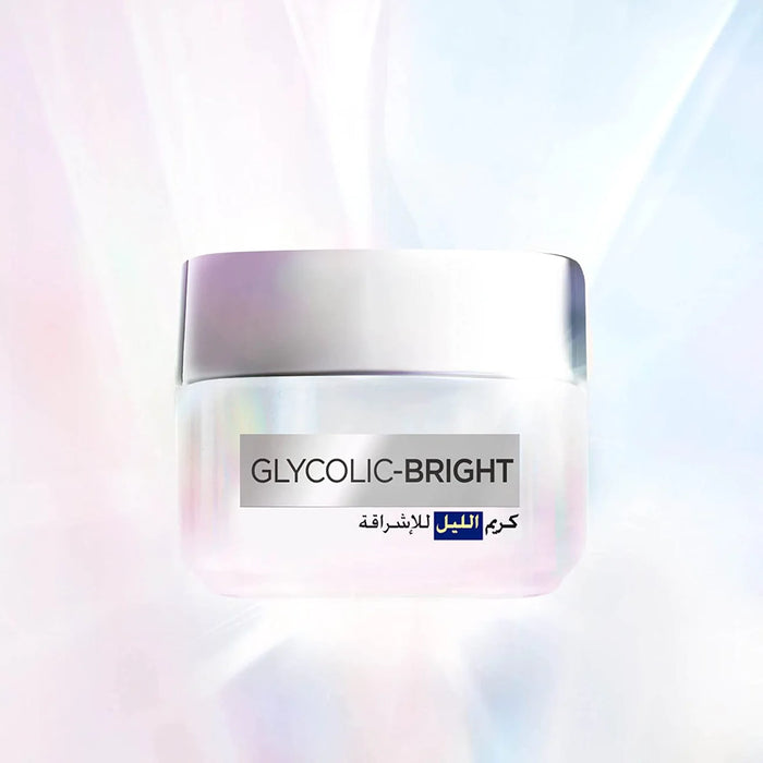 LOREAL GLYCOLIC BRIGHT GLOWING NIGHT CREAM 50ML