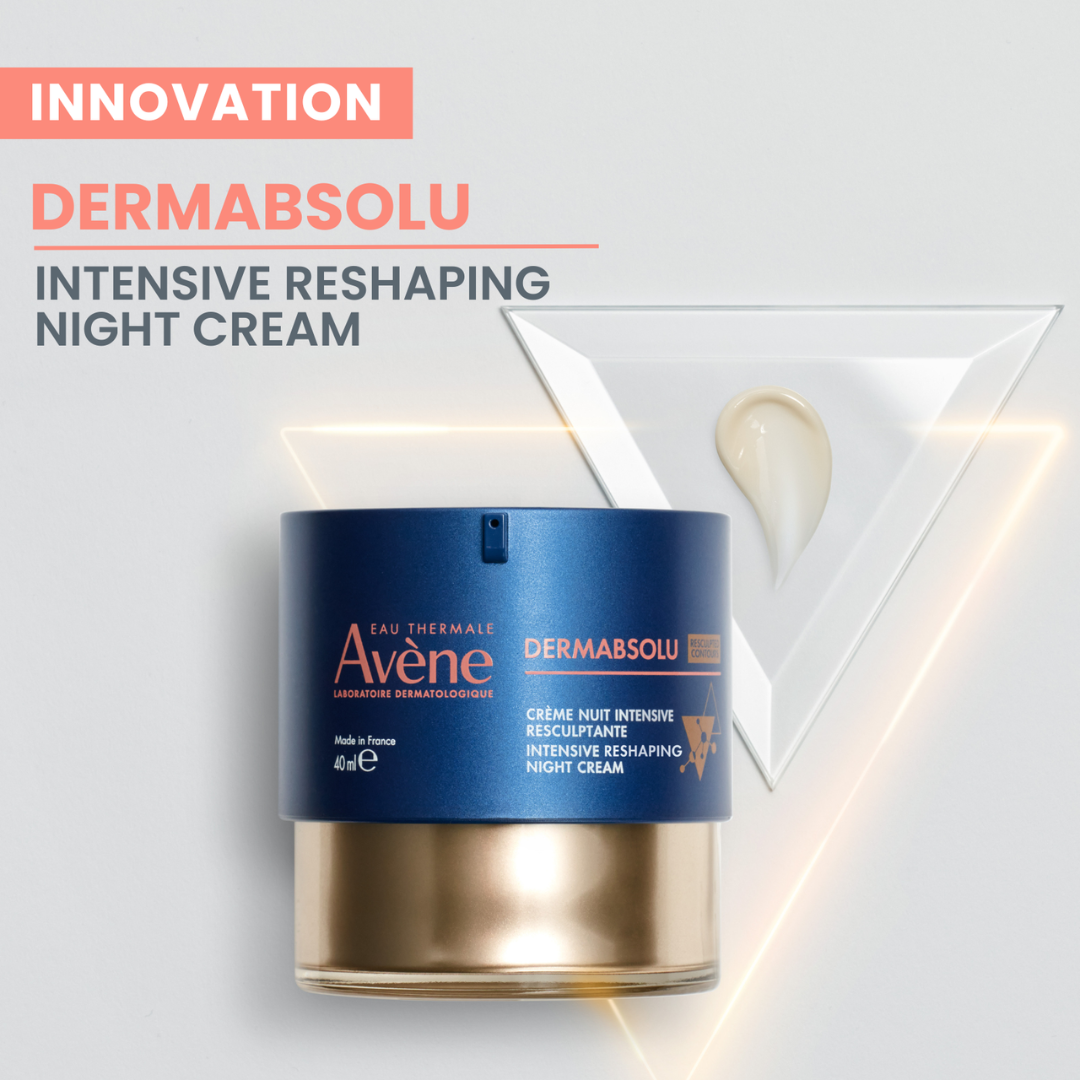 Avene DermAbsolu Filler Eye Contour Cream & Intensive Resculpting Night Cream Duo Pack