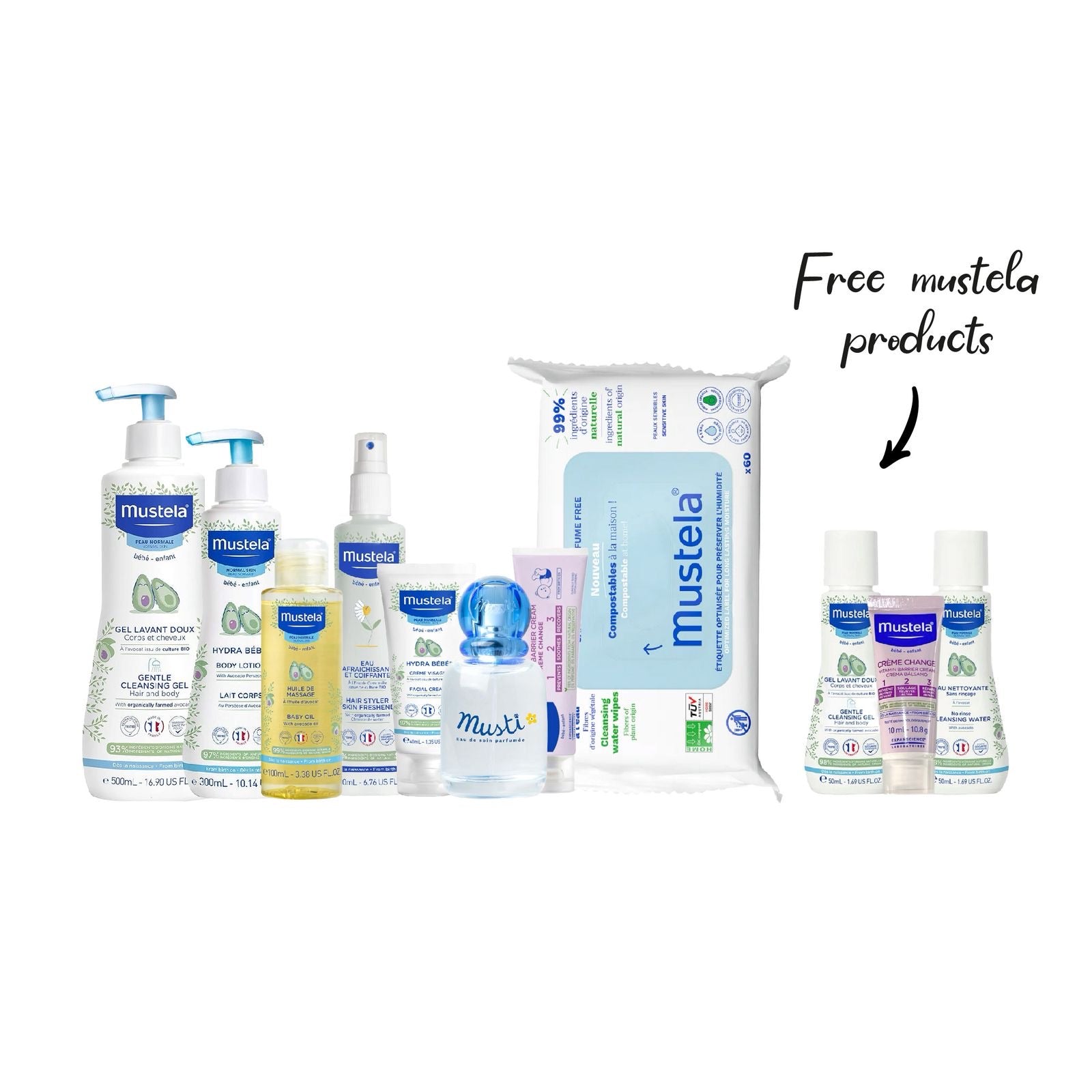 Mustela NewBorn Baby Set