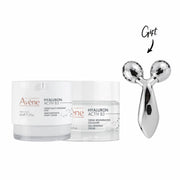 AVENE HYALURON ACTIV B3 CREME REGENERATION CELLULAIRE POT RECHARGEABLE 50ML+ AVENE HYALURON ACTIV B3 CREME MULTI-INTENSIVE NUIT 40ML+ FREE Roller
