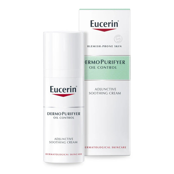 EUCERIN DERMOPURIFYER OIL CONTROL ADJUNCTIVE SOOTHING CREAM 50ML