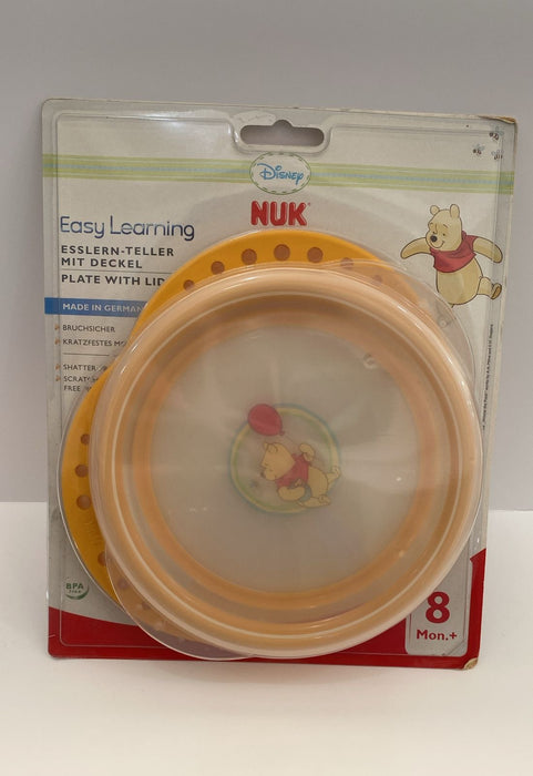 Nuk Plate with Lid 8M+