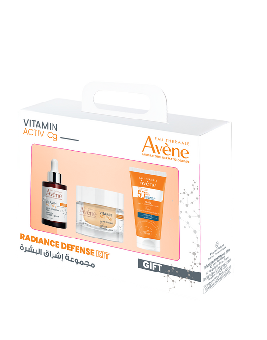 Avene Vitamin C Serum 30ml + Avene Vitamin C cream 50ml + FREE Avene Sun fluid SpF 50+ 50ml