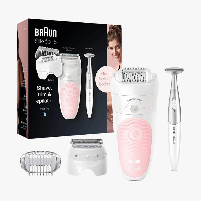 BRAUN Silk Epil 5 Wet & Dry Epilator With Shaver Head