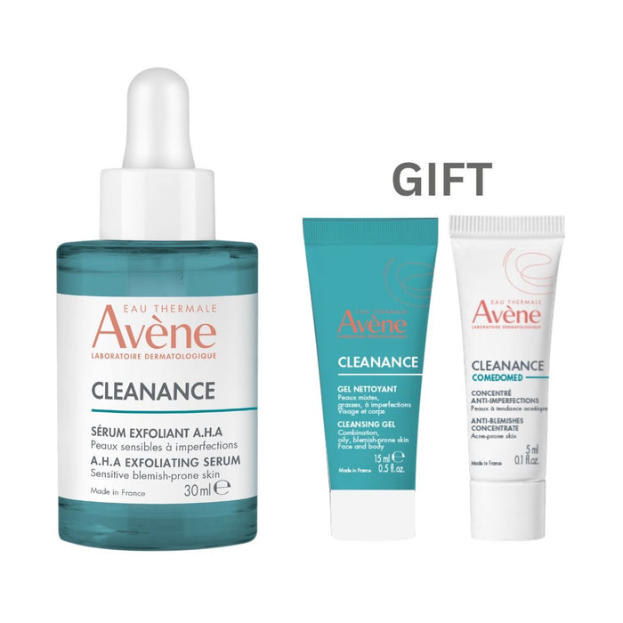 Avene Cleanance Serum 30ML+ FREE Avene Cleanance gel 15ML+ FREE Avene Cleanance Comedomed Cream 5ML