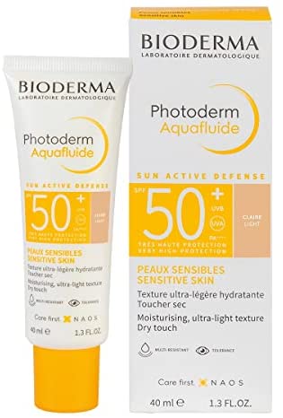 BIODERMA PHOTODERM MAX AQUAFLUIDE SPF50+ TINTED DRY TOUCH 40ML