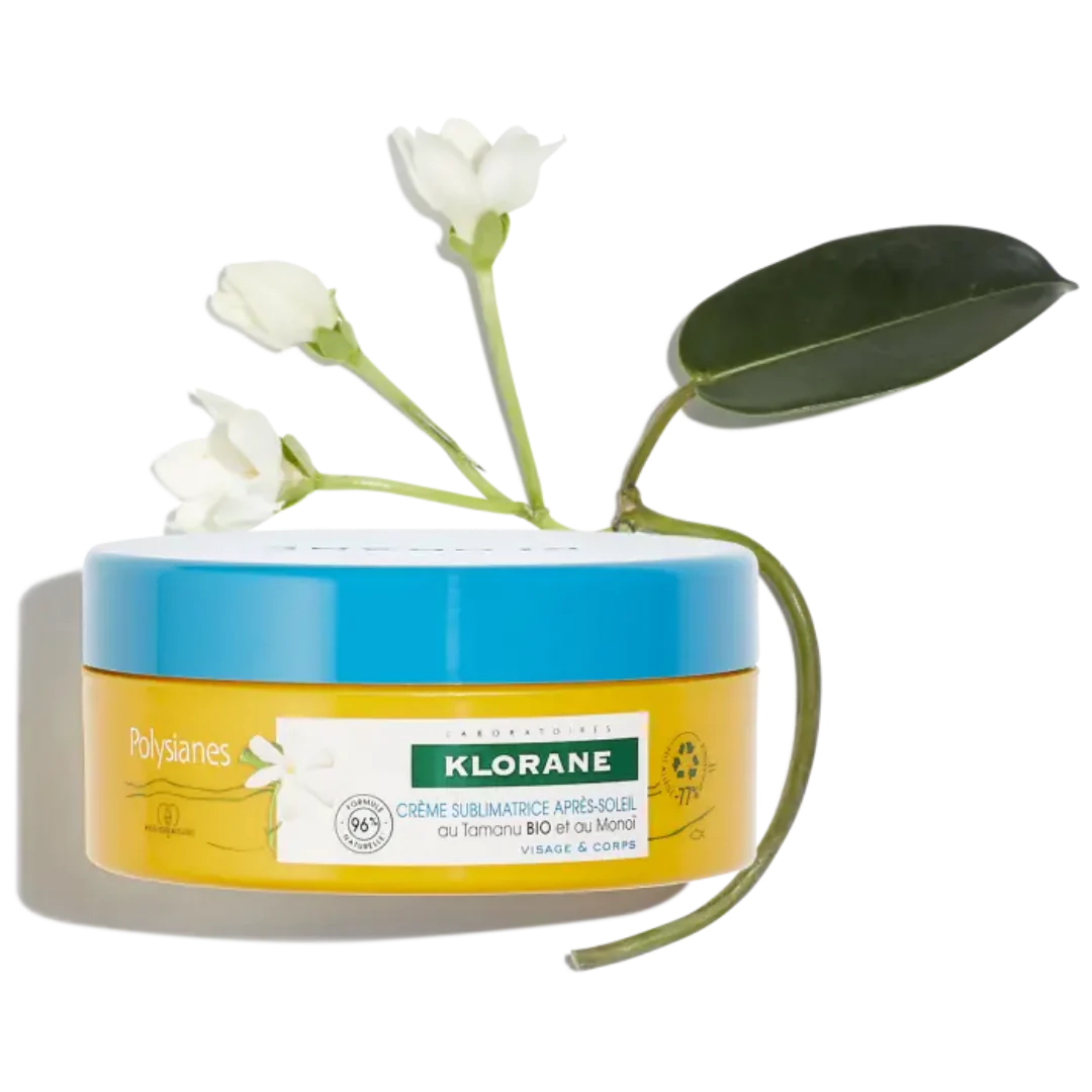 KLORANE POLYSIANES CREME SUBLIMATRICE APRES SOLEIL VISAGE 
& CORPS 200 ML