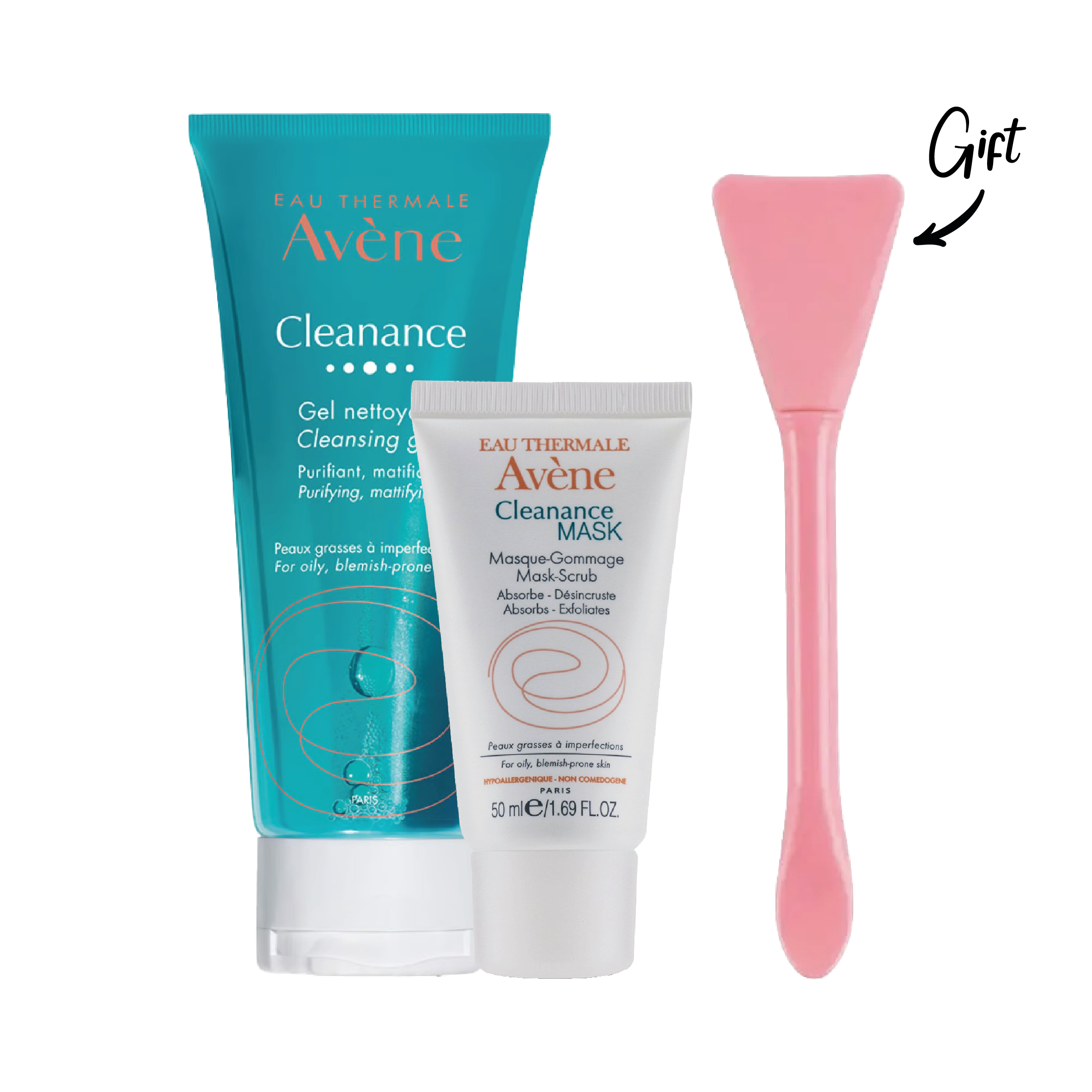 AVENE CLEANACE GEL 200ML+ AVENE CLEANANCE MASK 50ML+ FREE GIFT