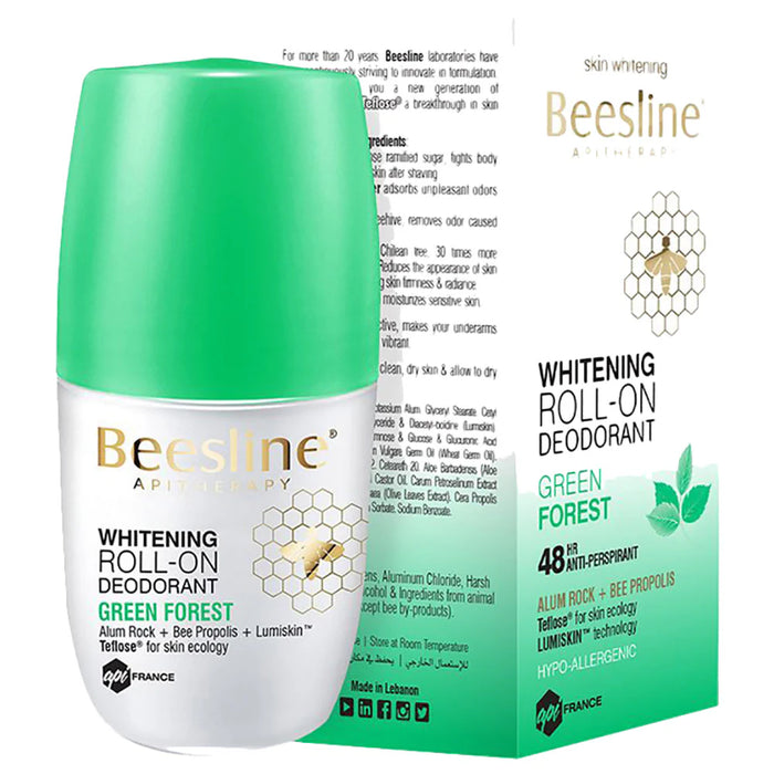 BEESLINE DEO WHITENING ROLL ON - GREEN FOREST