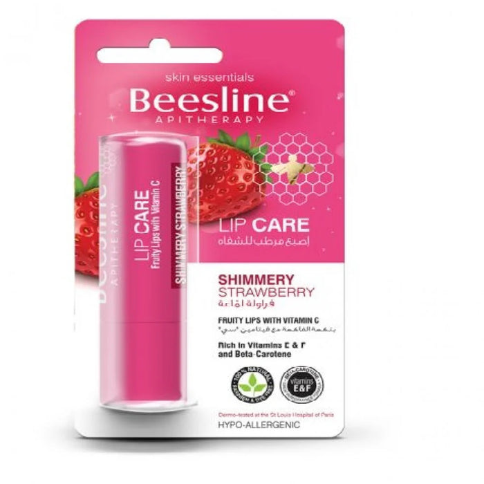 BEESLINE LIP CARE - SHIMMERY STRAWBERRY