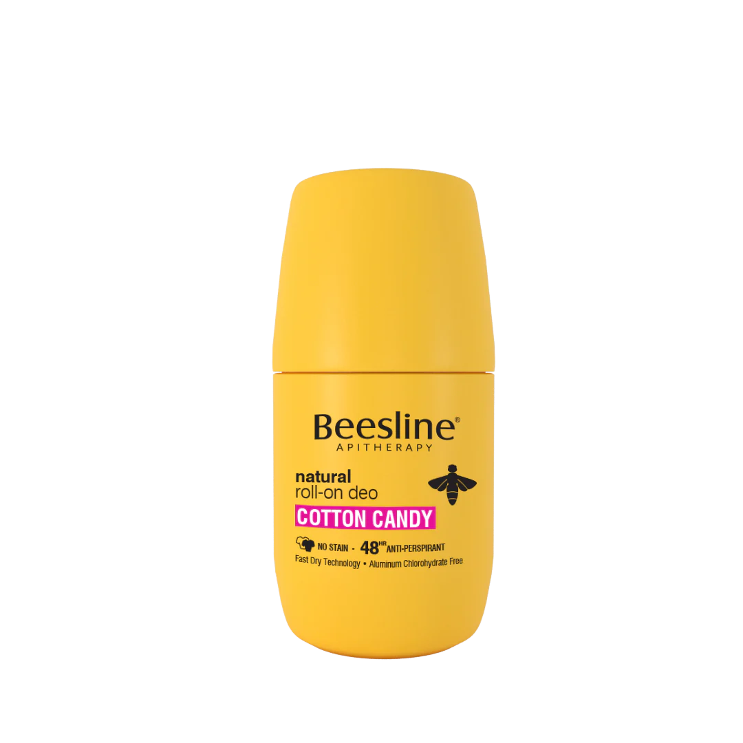 BEESLINE NATURAL ROLL-ON DEO - COTTON CANDY