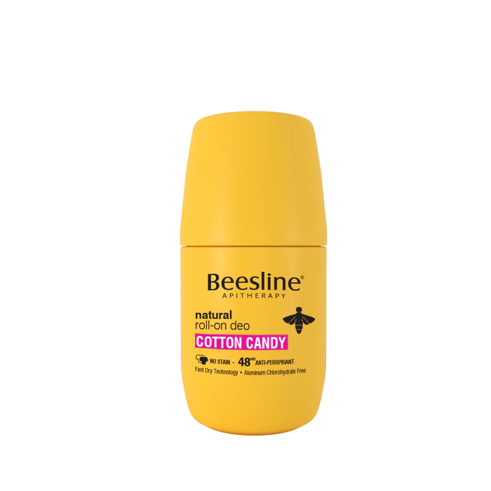 BEESLINE NATURAL ROLL-ON DEO - COTTON CANDY