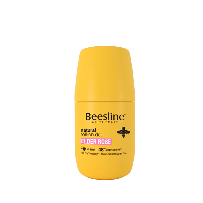 BEESLINE NATURAL ROLL-ON DEO - ELDER ROSE