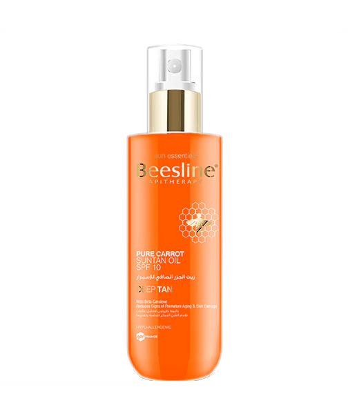 BEESLINE PURE CARROT SUNTAN OIL SPF10 200ML