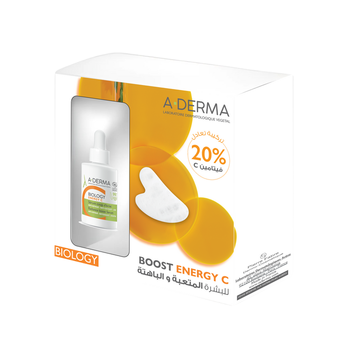 Aderma Biology Energy C Serum 30ML+ GUACHA STONE FREE