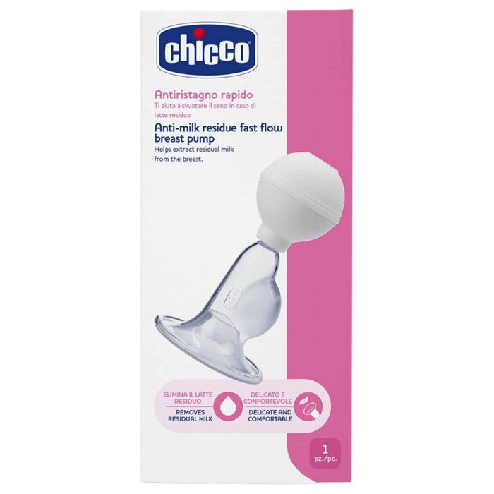 CHICCO Anti-Milk Residues Fast Flow Breast Pump