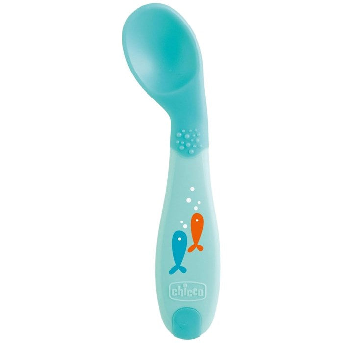 CHICCO BABY'S FIRST SPOON 8M+