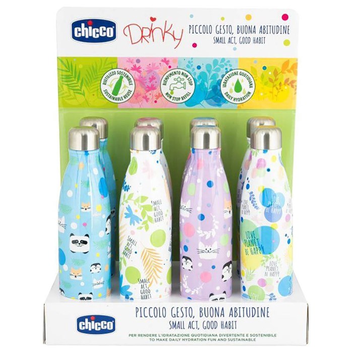 CHICCO Inox Drinky Thermal Bottle 4Y+ 500ML