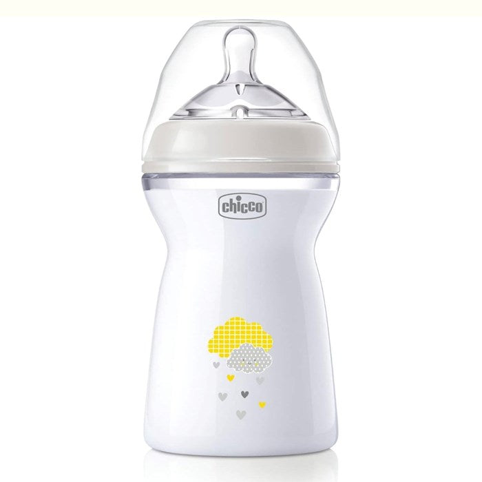 CHICCO NaturalFeeling Bottle 330 ml Fast Flow 6M+ Neutral Color