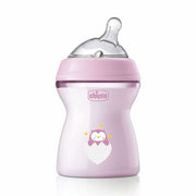 CHICCO NaturalFeeling Bottle 250ml Medium Flow 2M+ Colored