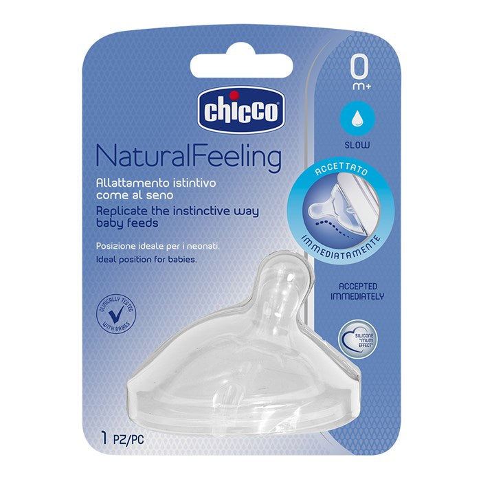 CHICCO NaturalFeeling Teat 0M+ Regular Flow