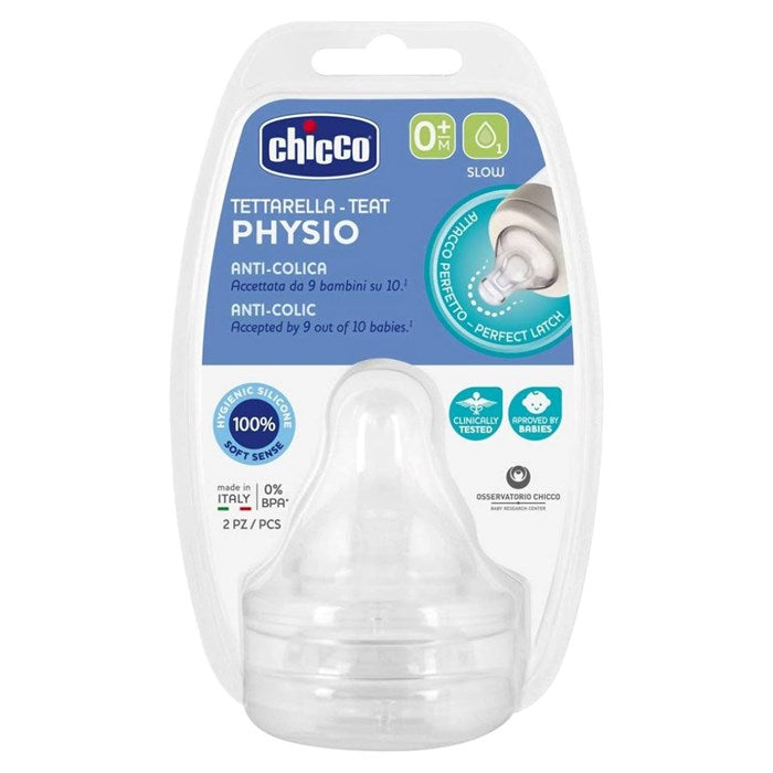 CHICCO Perfect 5 Teat 0m Slow Flow 0M+