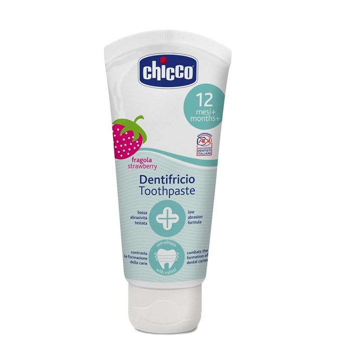 CHICCO Strawberry Toothpaste 12M+ 50ML