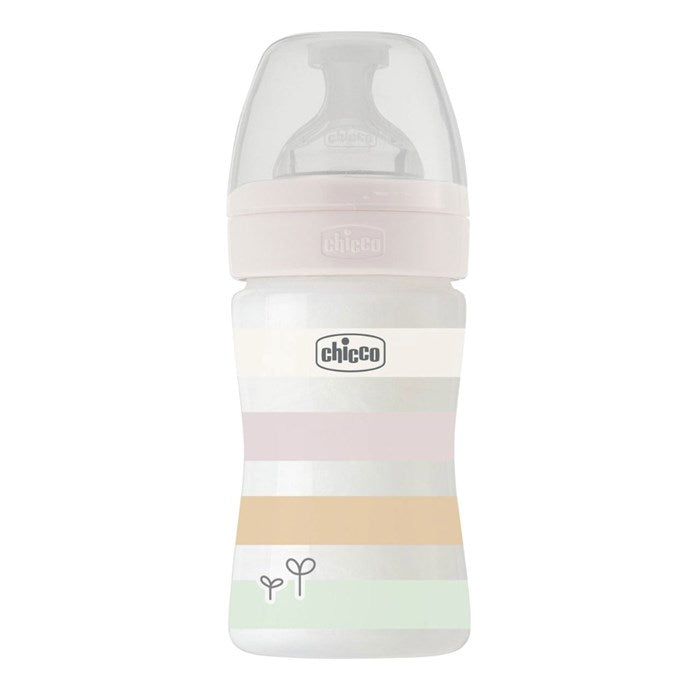 CHICCO Well-Being Plastic Bottle 150ml Slow Flow 0M+ 150ML