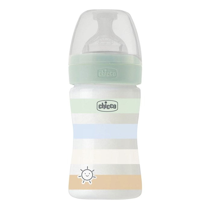 CHICCO Well-Being Plastic Bottle 150ml Slow Flow 0M+ 150ML