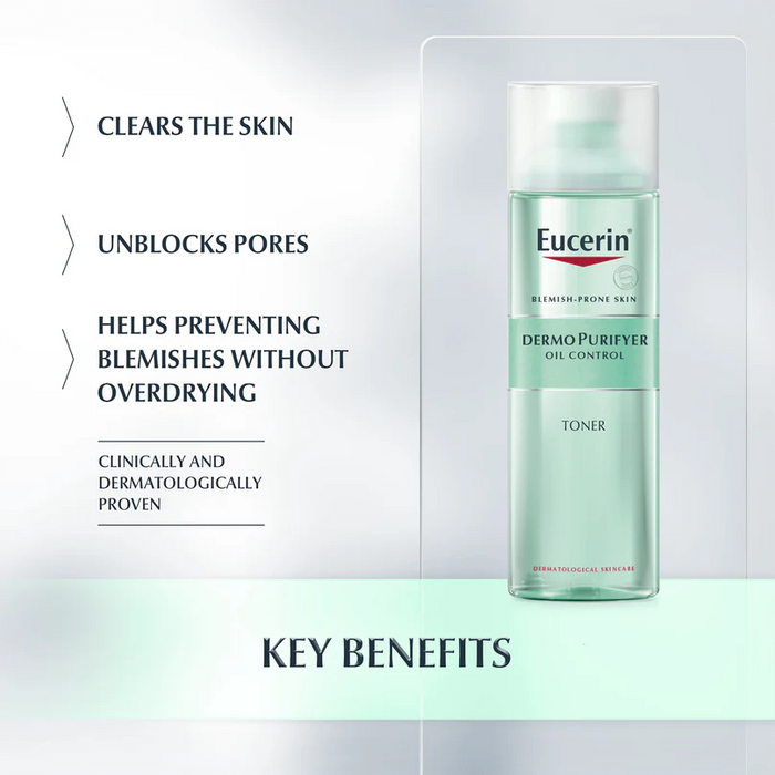 EUCERIN DERMOPURIFYER OIL CONTROL TONER 200 ML