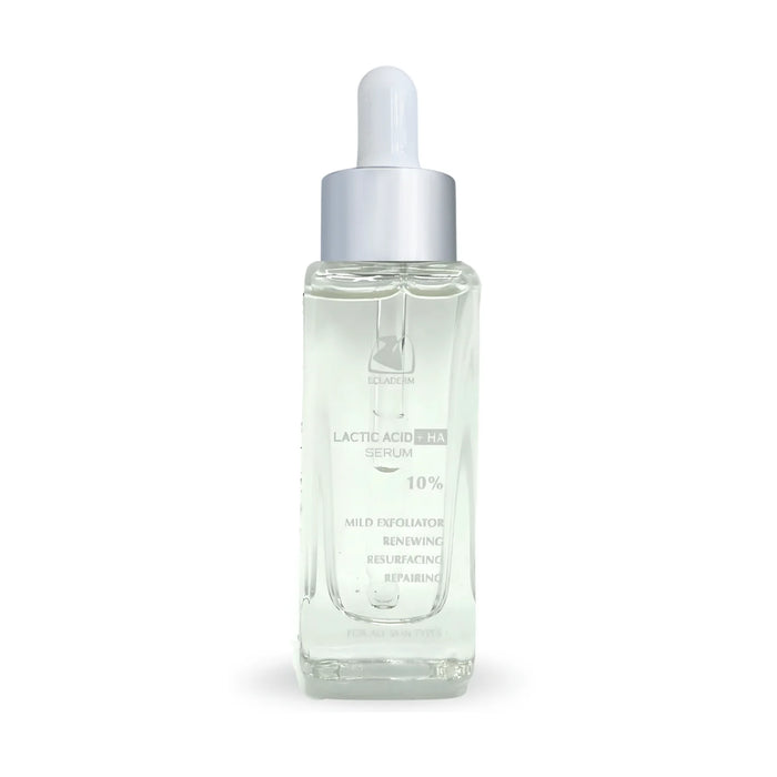 ECLADERM 10% Lacid Acid + HA Serum | Exfoliating & Anti-Aging 30ML