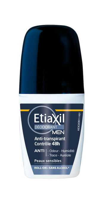 ETIAXIL 48-HR CONTROL ANTIPERSPIRANT FOR MEN ROLL-ON DAILY USE 50ML