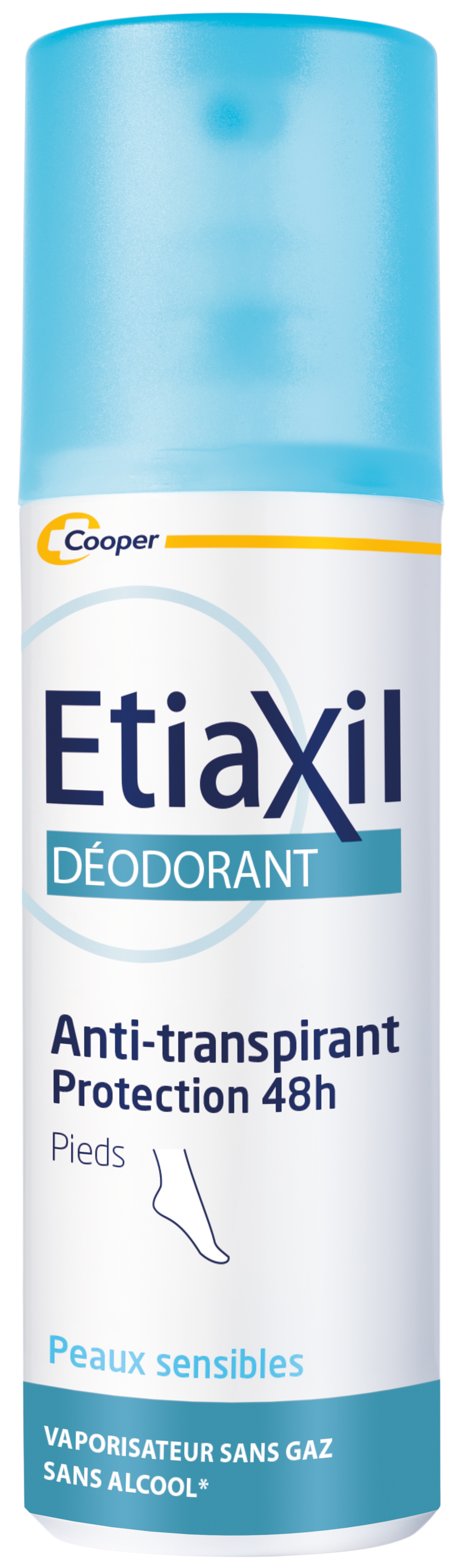 ETIAXIL ANTIPERSPIRANT 48H FEET PROTECTION SPRAY WITHOUT GAS 100ML
