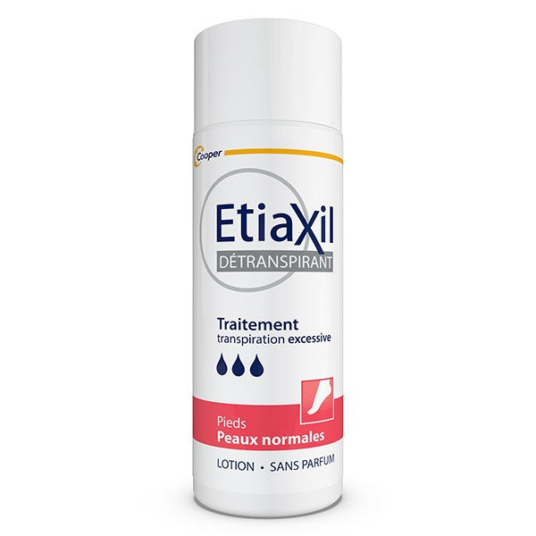 ETIAXIL NORMAL SKIN FOOT DETRANSPIRANT LOTION TREATMENT 100ML