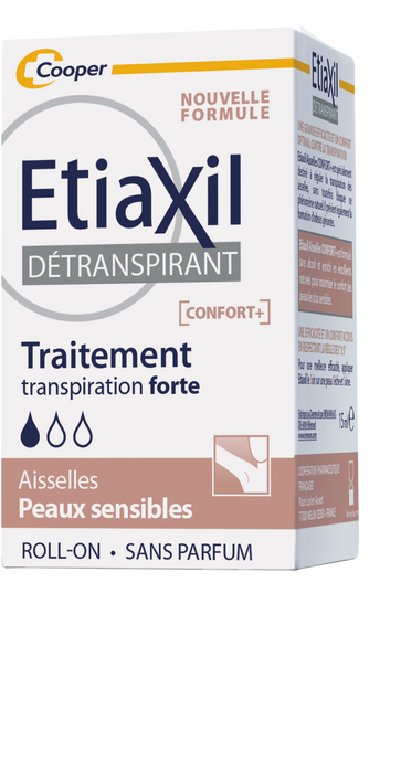 ETIAXIL TRANSPIRANT ARMPITS COMFORT ROLL ON 15ML