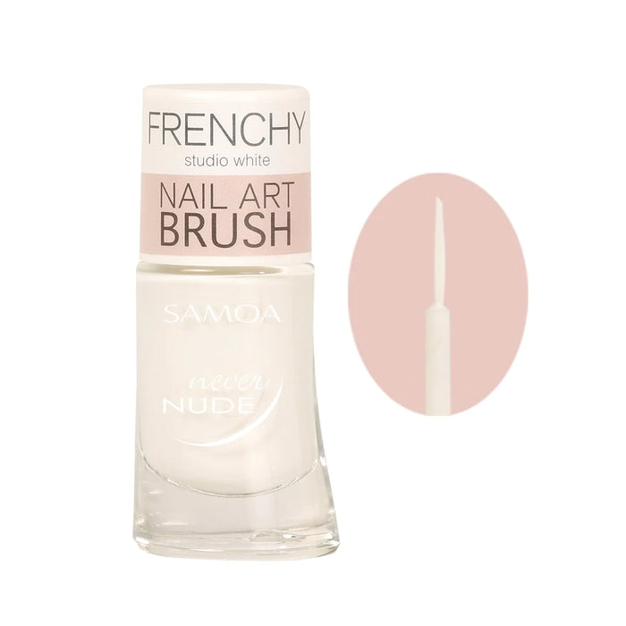 SAMOA  Frenchy Studio White - Nail Art Brush Nail Polish