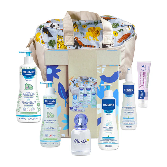 MUSTELA MY BABY LOVE CARE SET WITH MATERNITY BAG