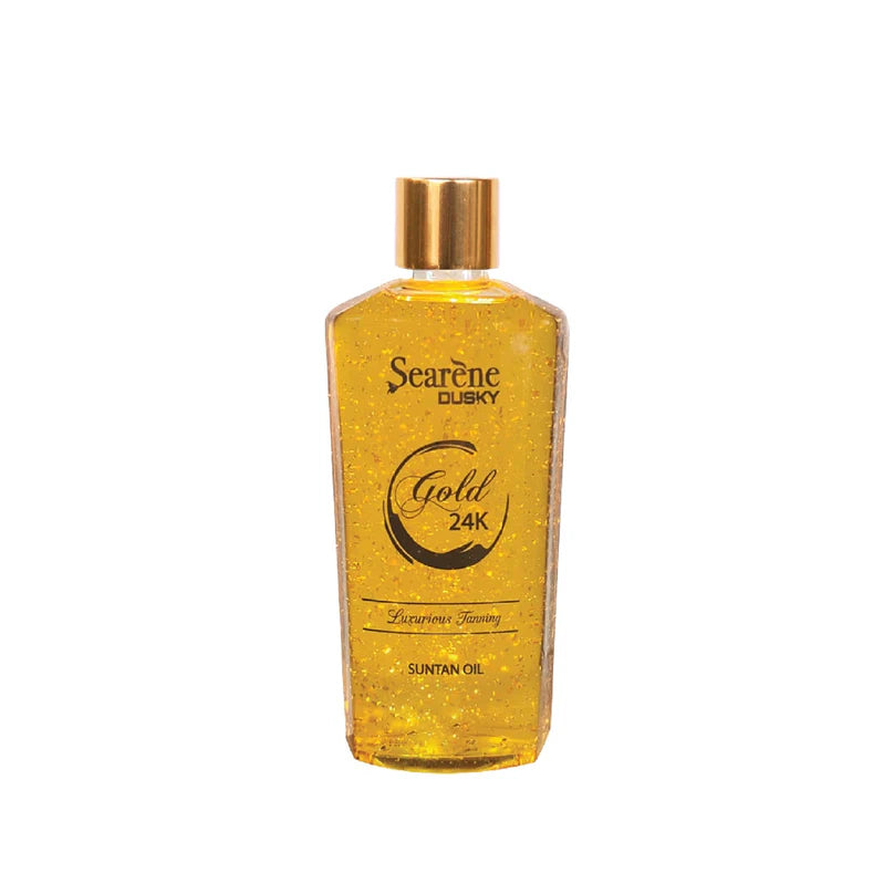 SEARENE DUSKY GOLD 24K LUXURIOUS TANNING SUNTAN OIL 275ML