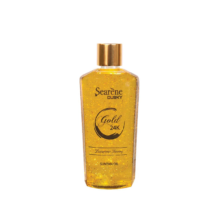 SEARENE DUSKY GOLD 24K LUXURIOUS TANNING SUNTAN OIL 275ML