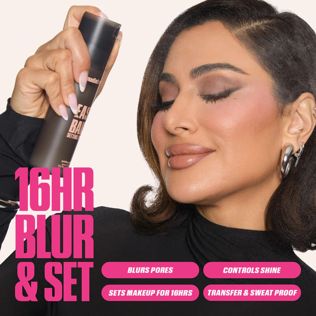 HUDA BEAUTYE EASY BAKE SETTING SPRAY WITH 16 HOURS WEAR 100ML