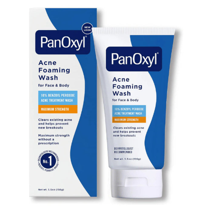 Panoxyl acne foaming wash 10% benzoyl peroxide 156g