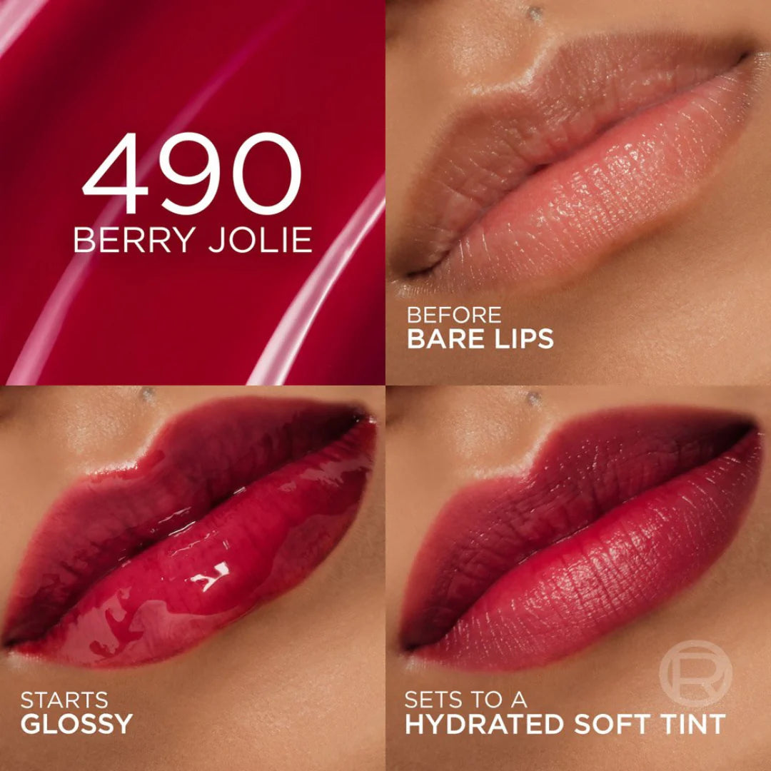 Loreal Hyaluron Tint Lip Stain Serum Long Lasting, Hydrating Lip Makeup Infused with Hyaluronic Acid 5ml