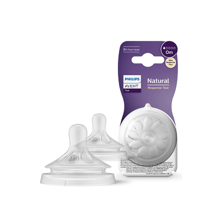 AVENT Disposable Silicone Teats Natural
