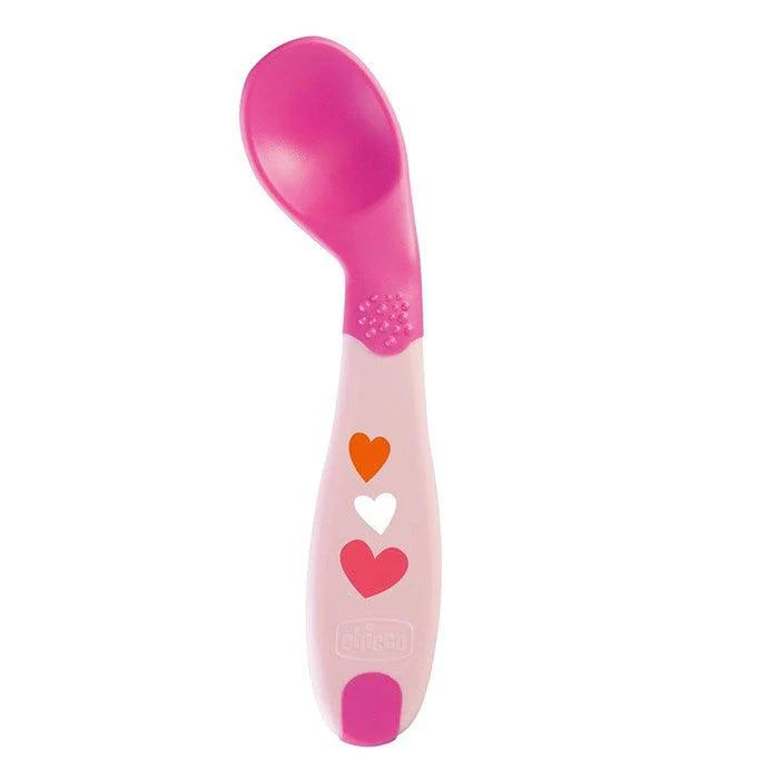 CHICCO BABY'S FIRST SPOON 8M+