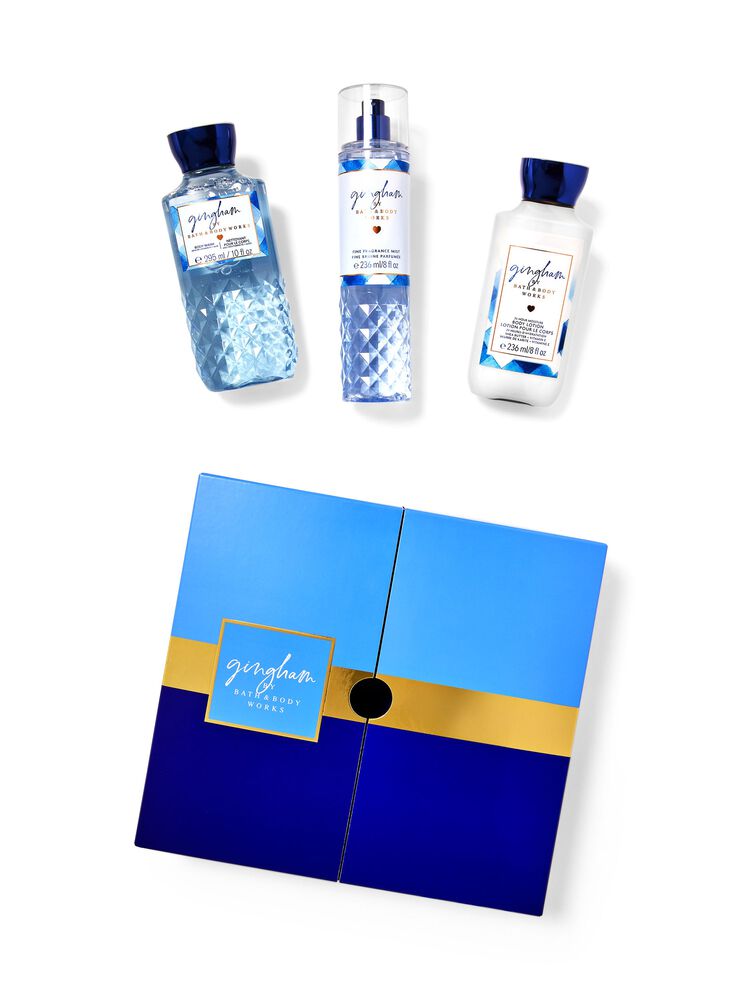 Bath & Body Works Gingham Set