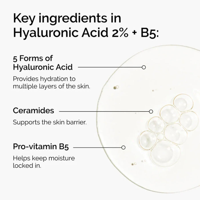 The Ordinary Hyaluronic Acid 2% + B5 Hydrating Serum With Ceramides