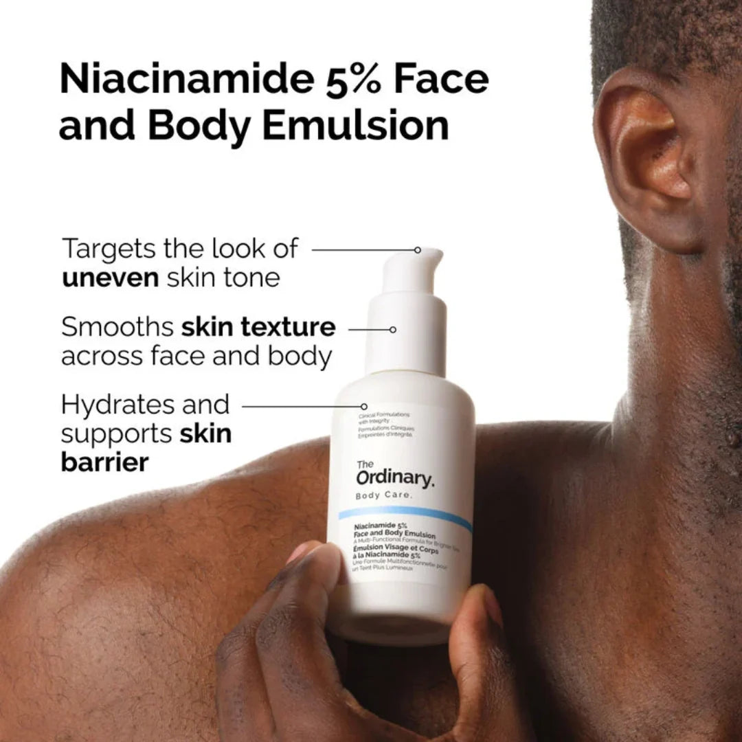 The Ordinary Niacinamide 5% Face And Body Emulsion For Dark Spots And Uneven Tone 100ML