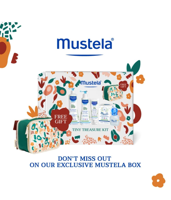 MUSTELA GIFT SET PLUS FREE GREEN POUCH